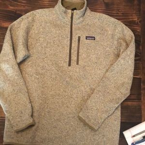 Patagonia Men’s Size L 1/4 zip Better Sweater